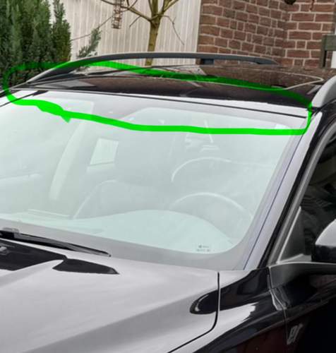 Volvo v70iii Dichtung Frontscheibe