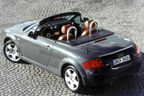 Weitgehend aus Kreisen wurde der Audi TT der Generation 1 (8N) komponiert