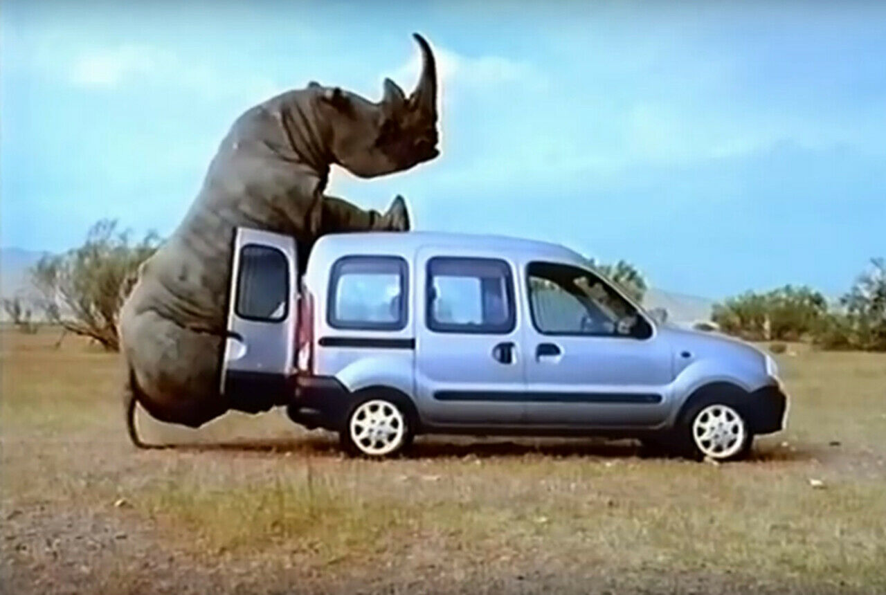 Ob wegen oder trotz des Werbespots - der Renault Kangoo war (und ist) ein Erfolgsmodell