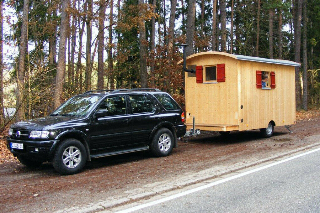 Ein Schäferwagen für unterwegs - ein bayerische Manufaktur macht es möglich