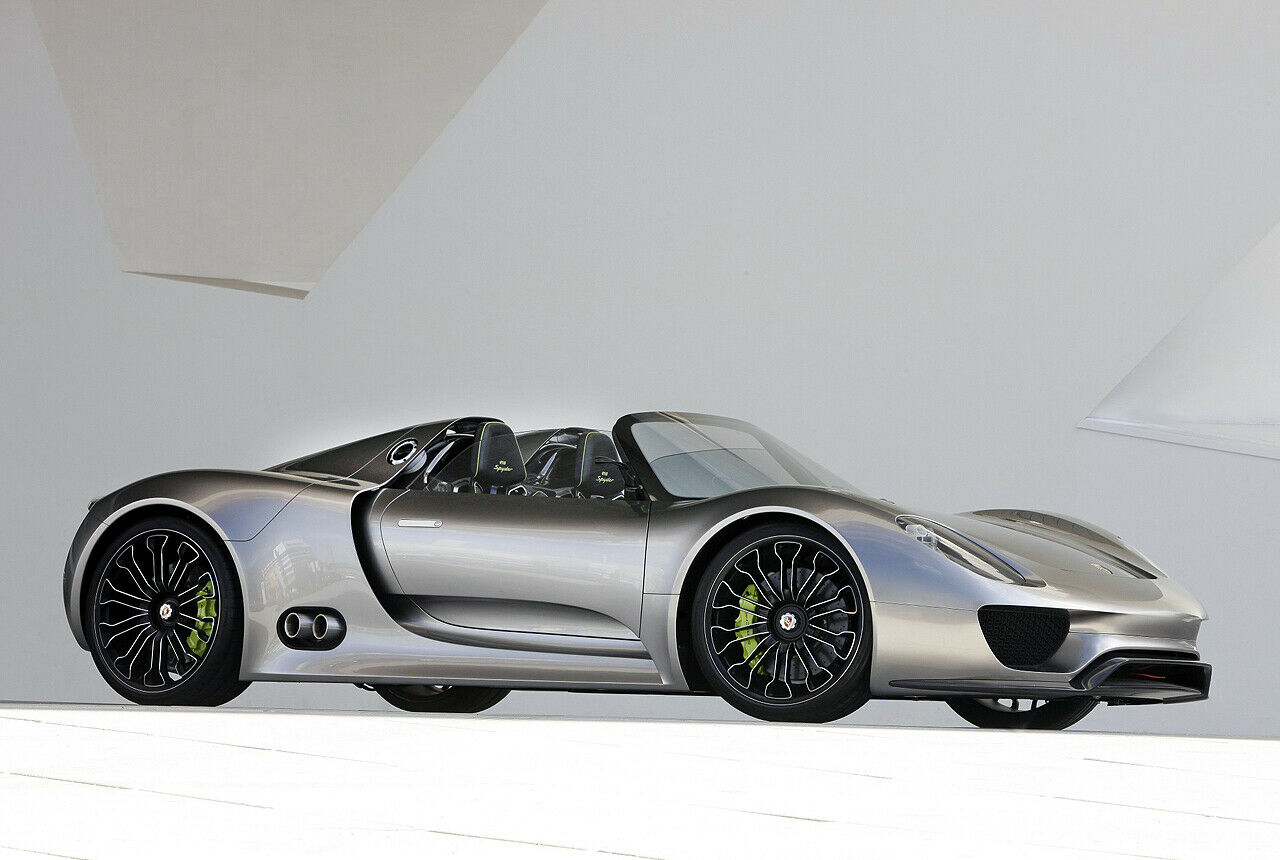 Porsche 918 Spyder: Der Über-Sportwagen mit dem Mini-Verbrauch zeigte, was technisch möglich ist - allerdings zu echten Luxuspreisen