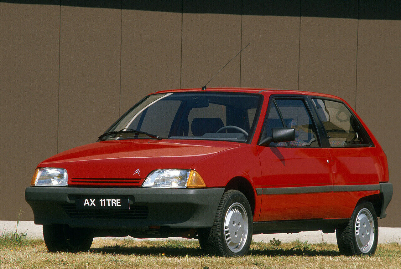Leichtbau war gestern: Der Citroën AX wog 645 Kilo und schaffte einen Normverbrauch von weniger als vier Liter