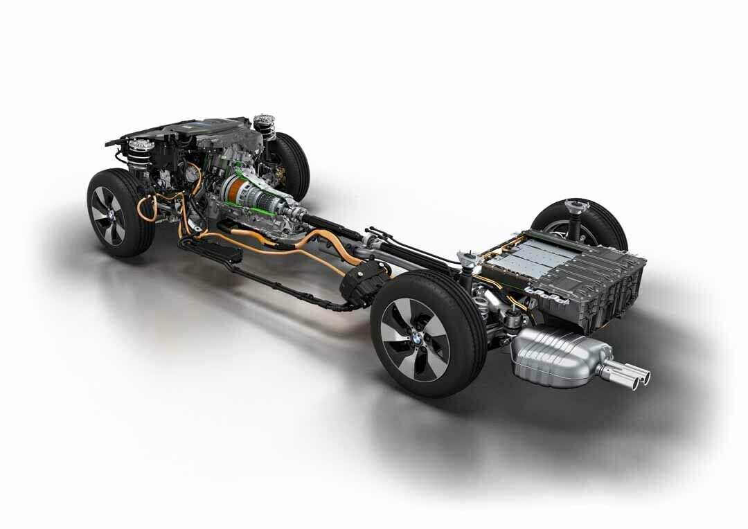 So sieht das BMW-Plug-in-System im 3er aus. Im 5er wird es in ähnlicher Form verwendet