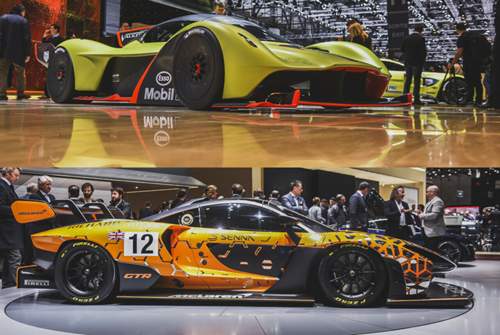 Ayrton hätte beide Rennstrecken-Specials gewollt: Den nach ihm benannten McLaren Senna GTR mit 820 PS (unten). Und den rund 1.100 PS starken Aston Martin Valkyrie AMR Pro (oben)