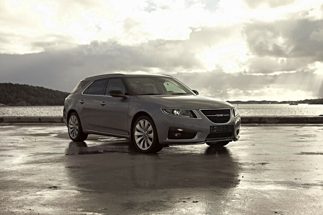 Seltener Schwede: Von 30 Saab 9-5 New Sedan versteigert Auktionator KVD Kvarndammen 18 Stück.
