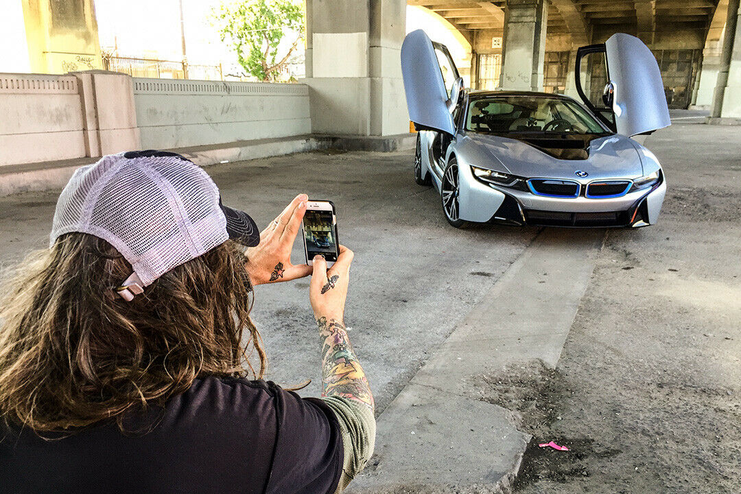 Porsche-Mann Magnus Walker fuhr mit uns den BMW i8