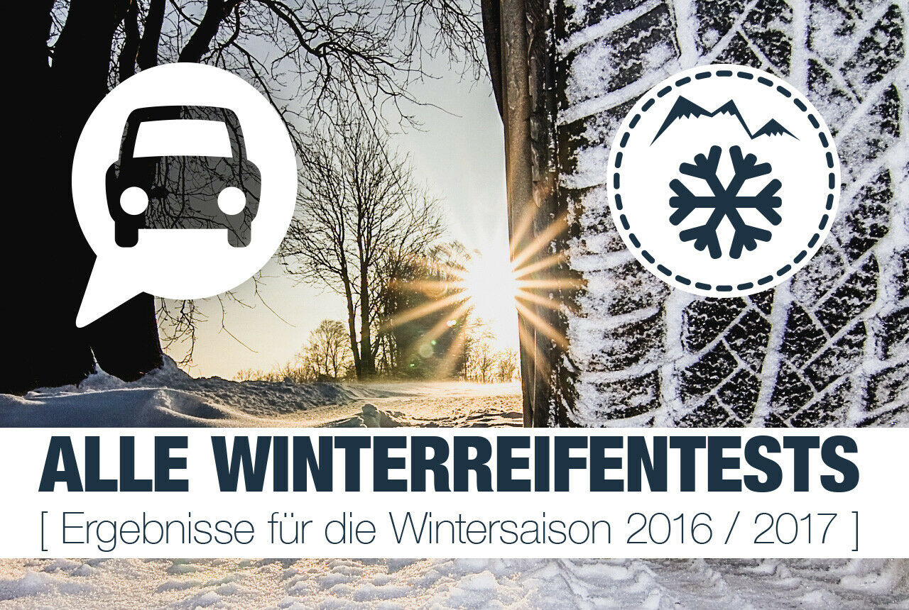 Im Überblick und im Vergleich: Bei uns findet Ihr wie jedes Jahr den Überblick über die wichtigsten Winterreifen-Tests