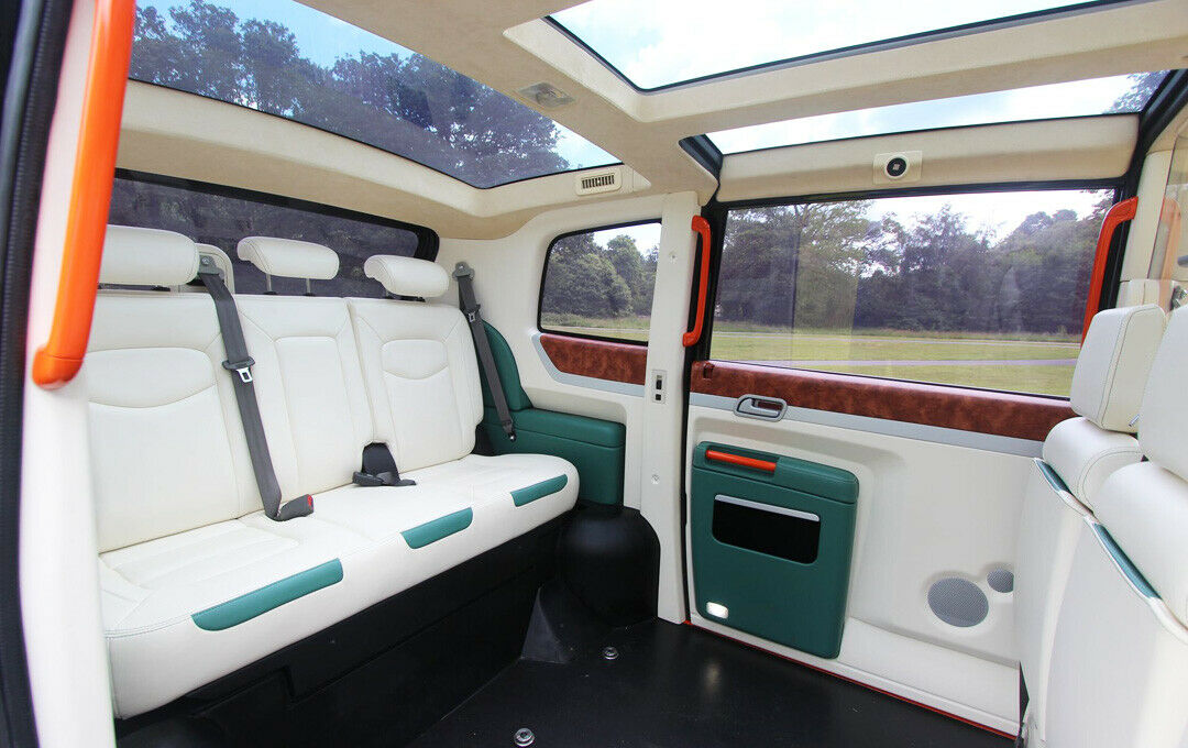 Insgesamt passen sechs Passagiere in das New Metrocab