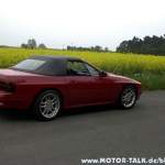 RX-7 Cabrio, Mittelteil eine feste Platte