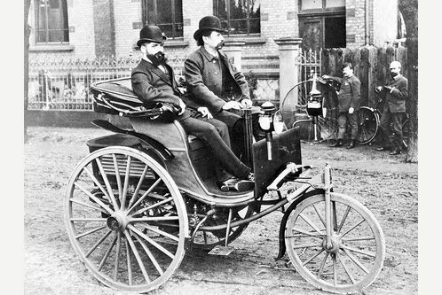 Erstes Automobil Karl Benz Patentwagen