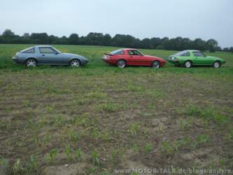 RX-7 Tradtion in 3 Farben