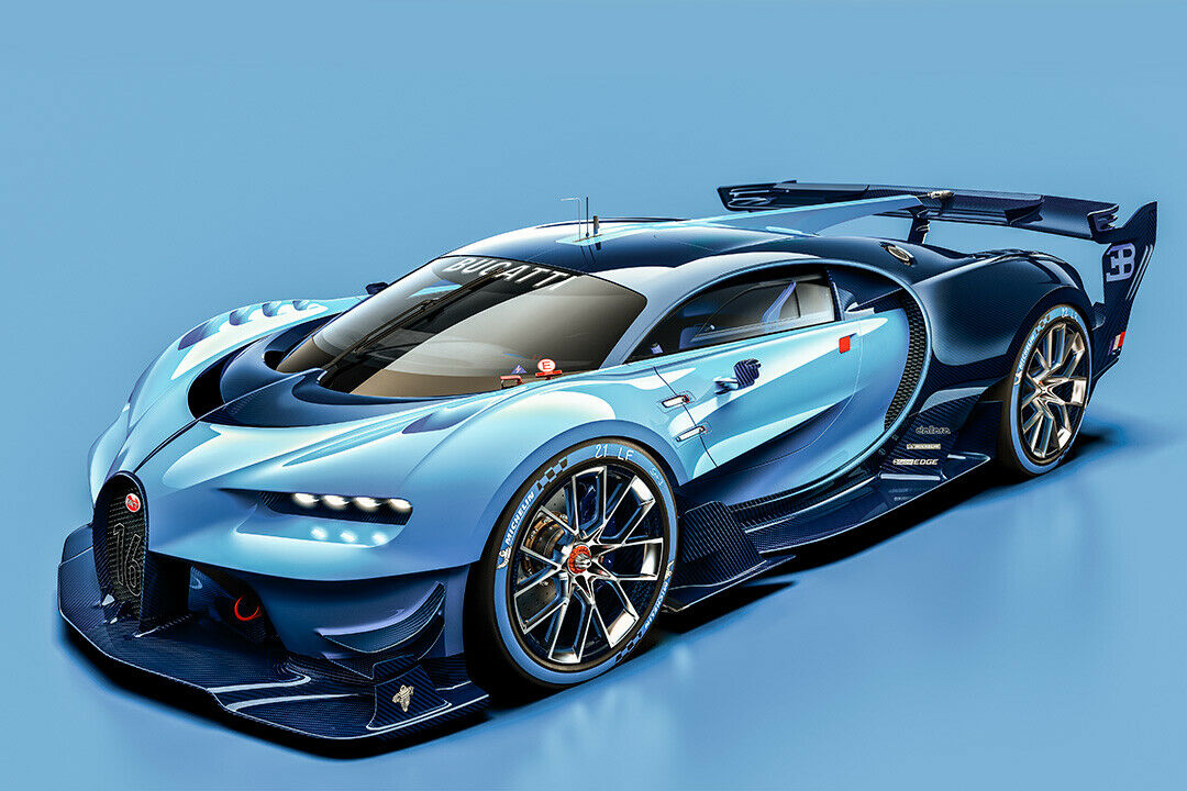 Sieht so der neue Bugatti aus? Die Renn-Spoiler müsse man sich in jedem Fall wegdenken, ließ die VW-Tochter bereits verlauten