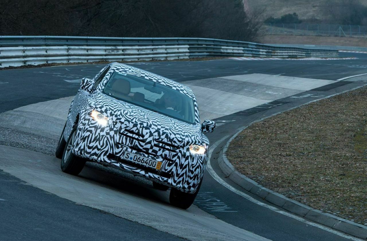 Das Borgward-SUV für die IAA: Erlkönig-Fotos veröffentlichte der neue Hersteller bereits selbst