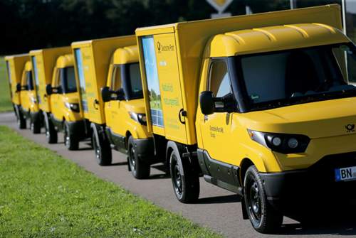 Mittelfristig soll die komplette Flotte der Post im Zustellverkehr elektrisch fahren, das wären 70.000 Fahrzeuge