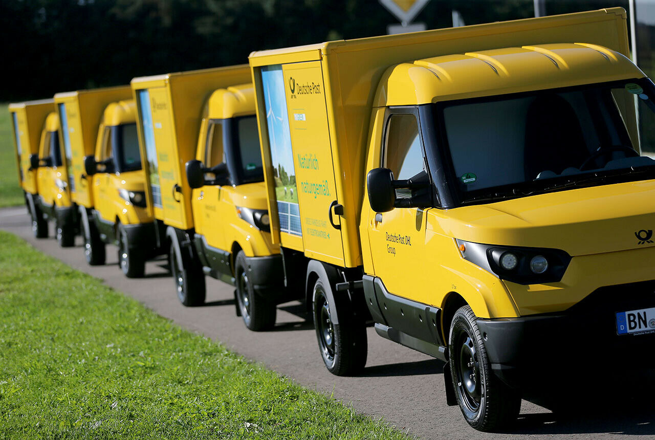 Mittelfristig soll die komplette Flotte der Post im Zustellverkehr elektrisch fahren, das wären 70.000 Fahrzeuge