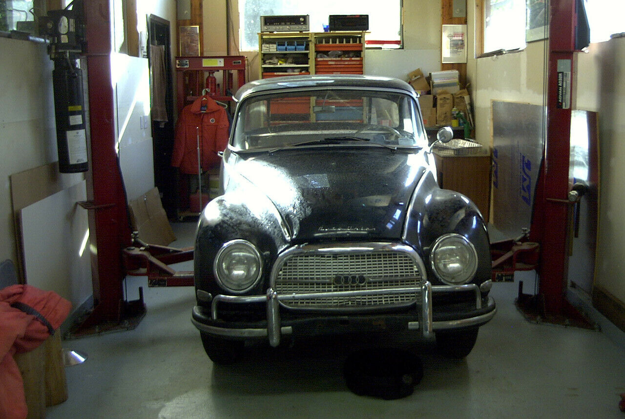 Al Swackhammers Auto Union vor der Restauration