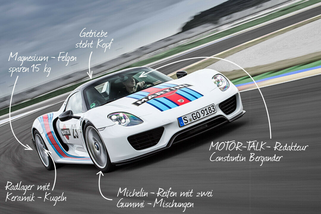 Erste Fahrt im Porsche 918 Spyder: Der Super-Porsche mit 887 PS ist der Carbon-gewordene Kompromiss aus Leistung und Sparsamkeit. Leider funktioniert immer nur eins davon