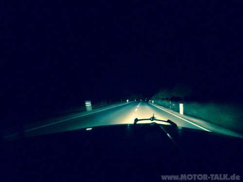 Erste Nachtfahrt