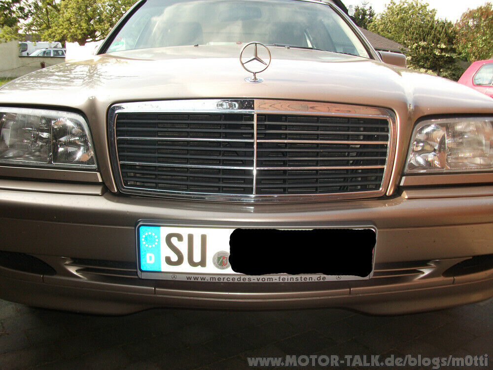 Die ersten KM mit dem Benz