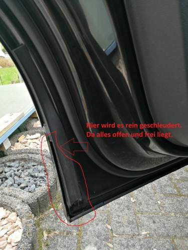 Fehlkonstruktion 1 Tür