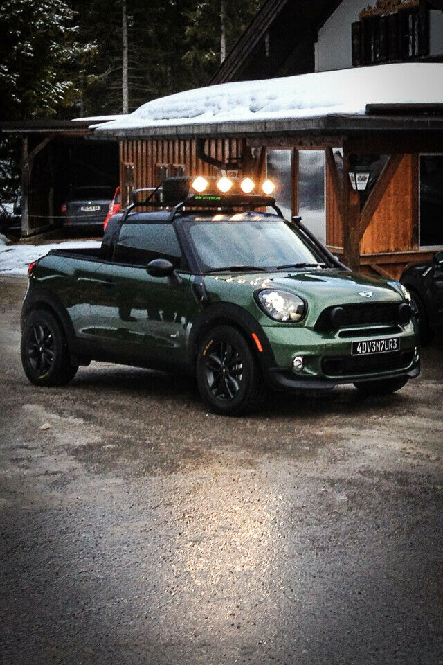 Der Mini als Pick-up sieht super aus, wird wohl aber nicht in Serie gehen