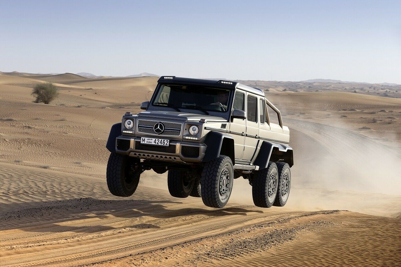 Spektakulärstes Showcar der G-Geschichte: G 63 AMG 6x6 aus dem Jahr 2013