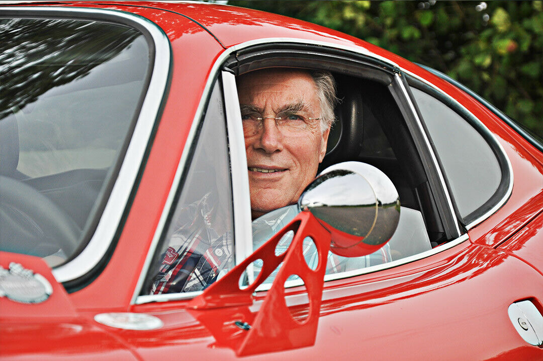 Johannes Paulussen in seinem Auto