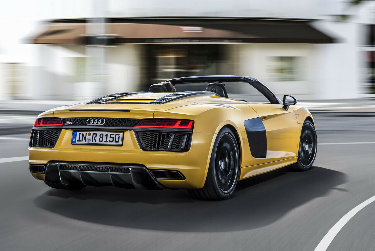 Kein R8 Spyder V10 Plus: Dem offenen R8 gibt es nicht in Vollausstattung