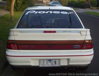 Pioneer Car Hifi Sticker