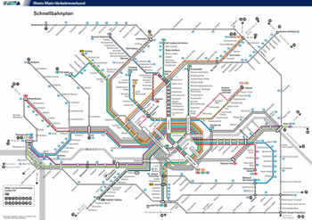 Rmv-schnellbahnplan