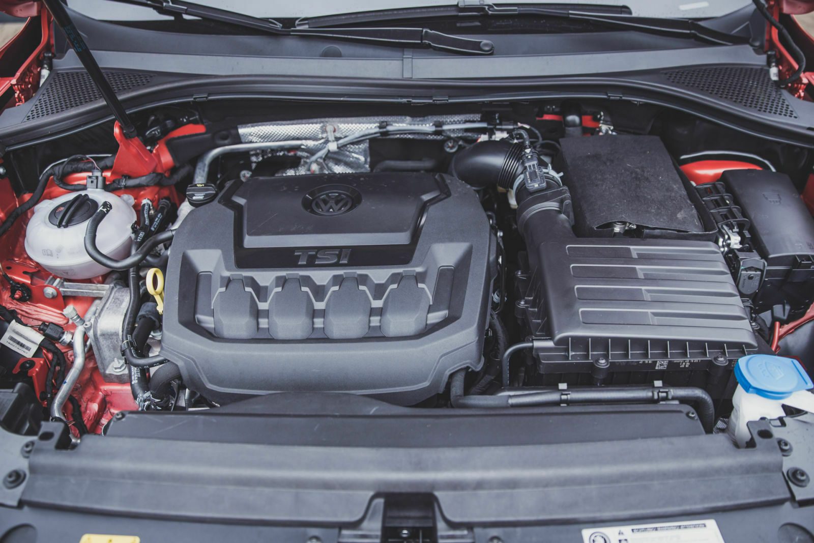 Mit dem 180 PS starken 2,0-Liter-TSI wird der Tiguan auch nicht zum Sportler