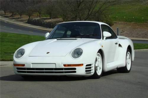 Auf Porsche-930-Plattform: Der Porsche 959 Prototyp.
