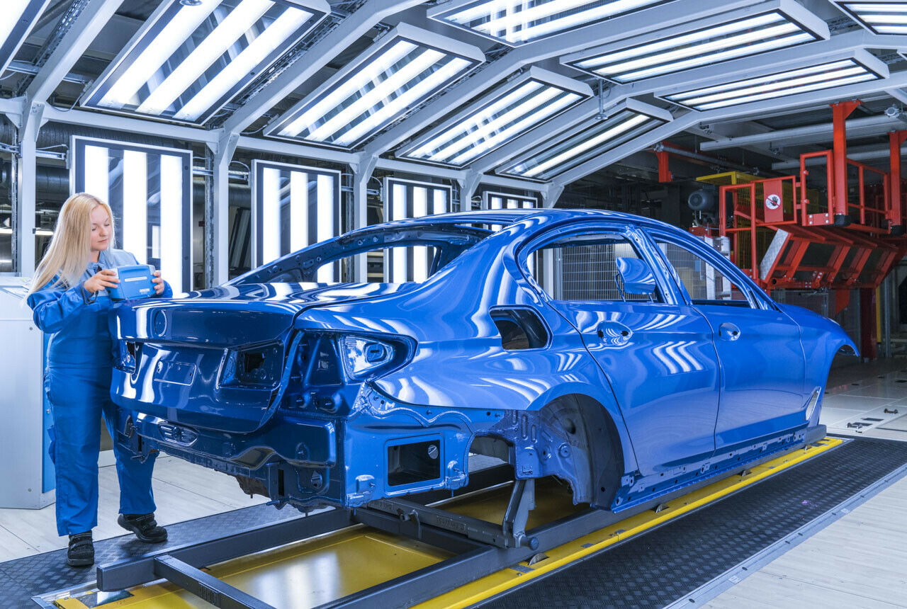 Der neue BMW 5er (G30) in der Produktion