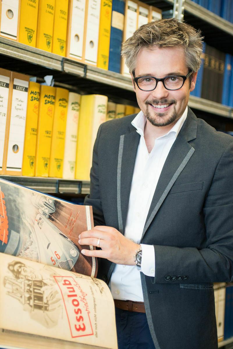 Florian Moser ist BMW-Experte und arbeitet im Classic-Archiv der Münchner Marke