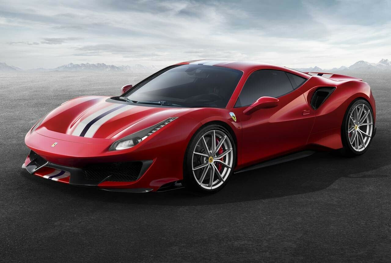 Der 488 Pista ist Ferraris stärkster V8. Das Auto wurde für den Rennstreckeneinsatz optimiert, verfügt aber über eine Straßenzulassung