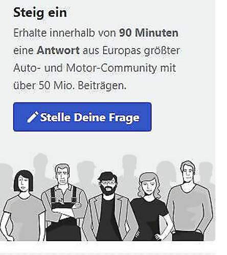 Werbeplakat neben dem Forum