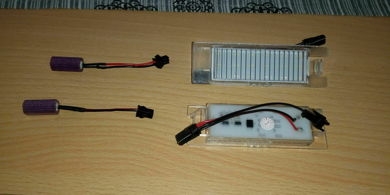 Die LED Kennzeichenbeleuchtung