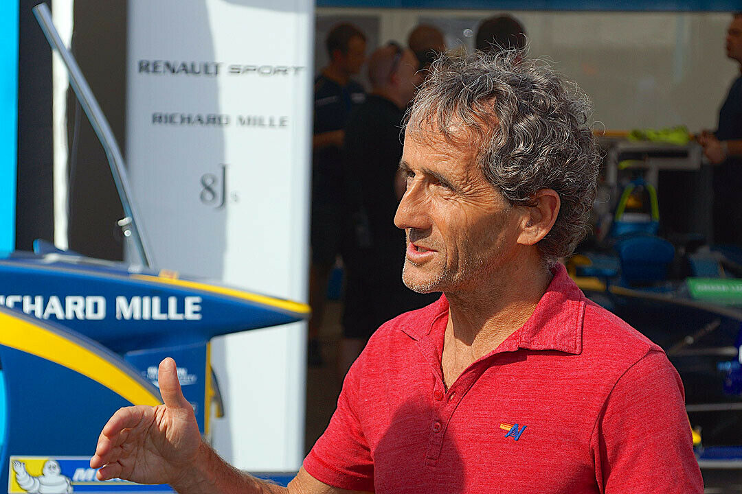 Der fünffache Formel-1-Weltmeister Alain Prost engagiert sich als Teambesitzer in der Formel E