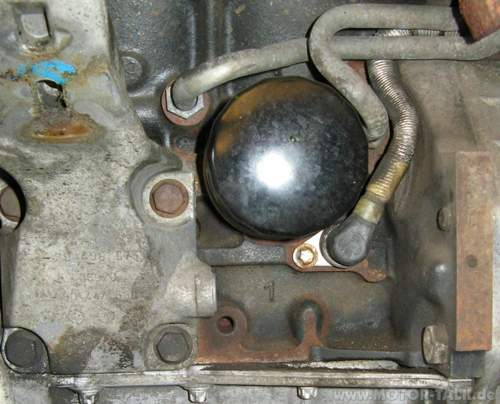 Kartuschen-Ölfilter V6 alt