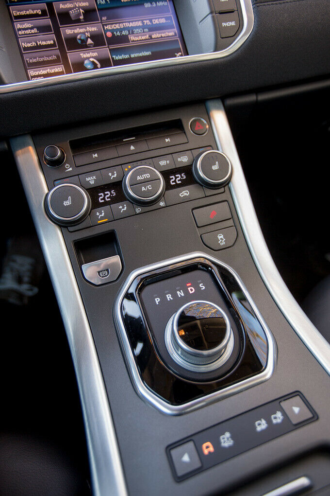 Mittelkonsole im  Range Rover Evoque