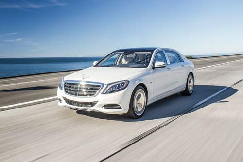 Der Mercedes-Maybach S600 misst 5,45 Meter