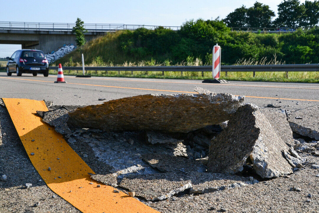 Im Sommer 2015 gab es auf deutschen Autobahnen 19 Blow-ups