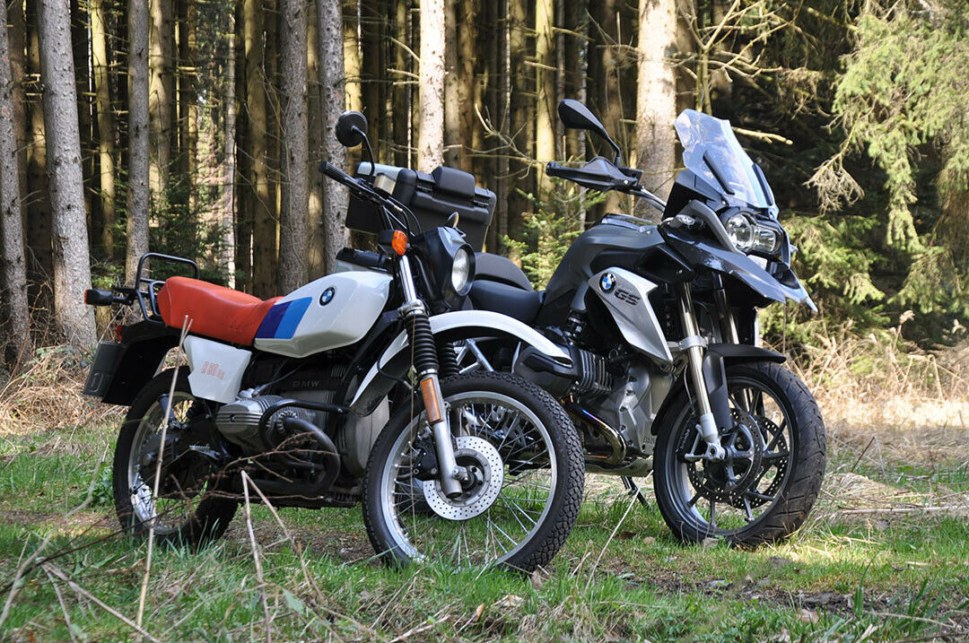 Links die erste und rechts die neueste Generation der GS