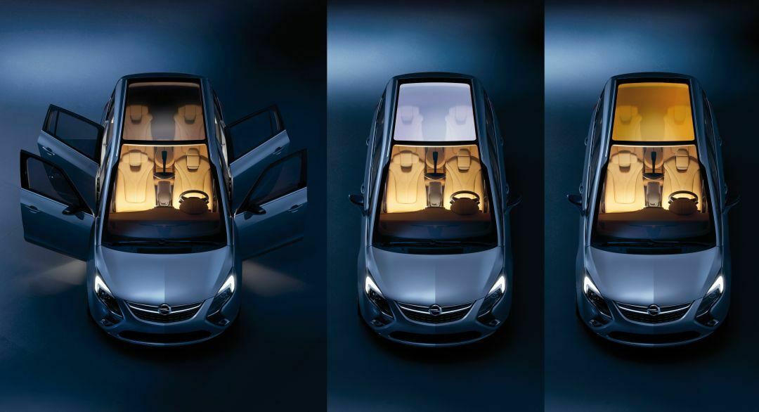 Opel Zafira Tourer Concept Raumangebot