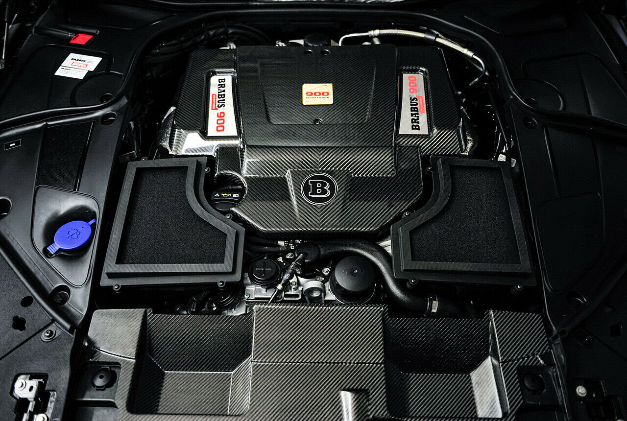 Brabus überarbeitet den AMG-V12 gründlich: der Hubraum steigt von 6,0 auf 6,3 Liter