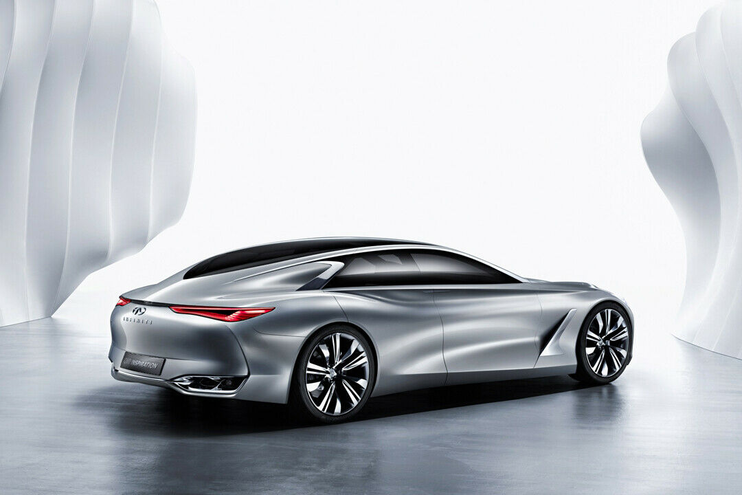 Das Konzeptfahrzeug Q80 Inspiration zeigt Infiniti auf dem Pariser Autosalon