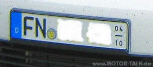 Kennzeichenhalter