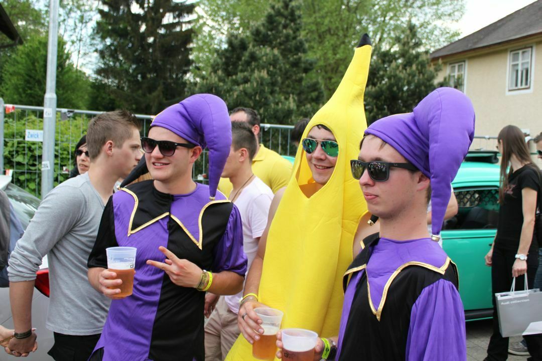 Angeblich sind die drei Buben Fans der LA-Lakers