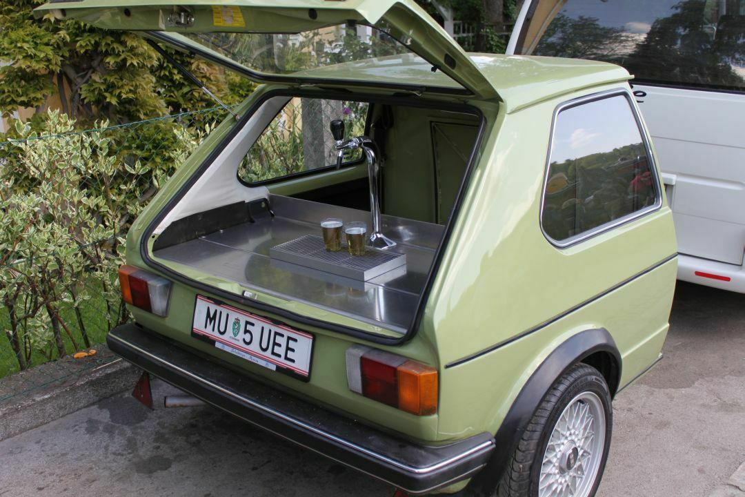 Ich wollte kosten - aber das Bier sah schal aus