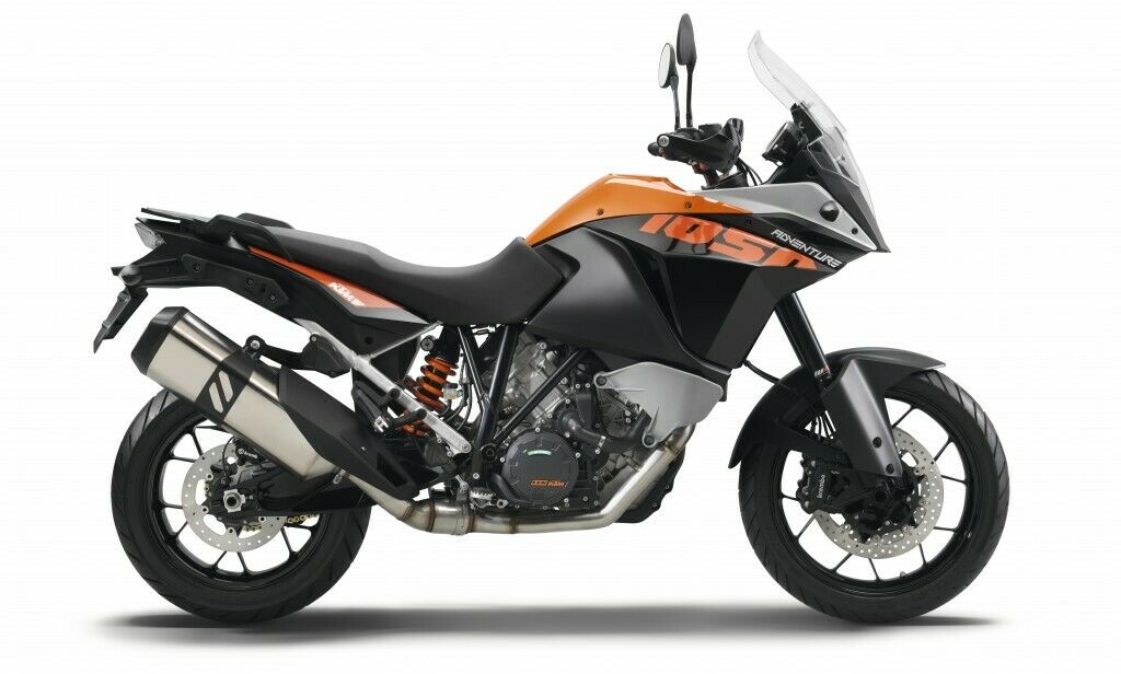 Mit einem Gewicht von 230 Kilogramm ist die KTM 1050 die leichteste Maschine der Adventure-Modelle